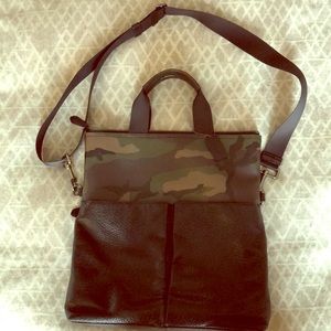 Coach Black and Camo Everyday Tote